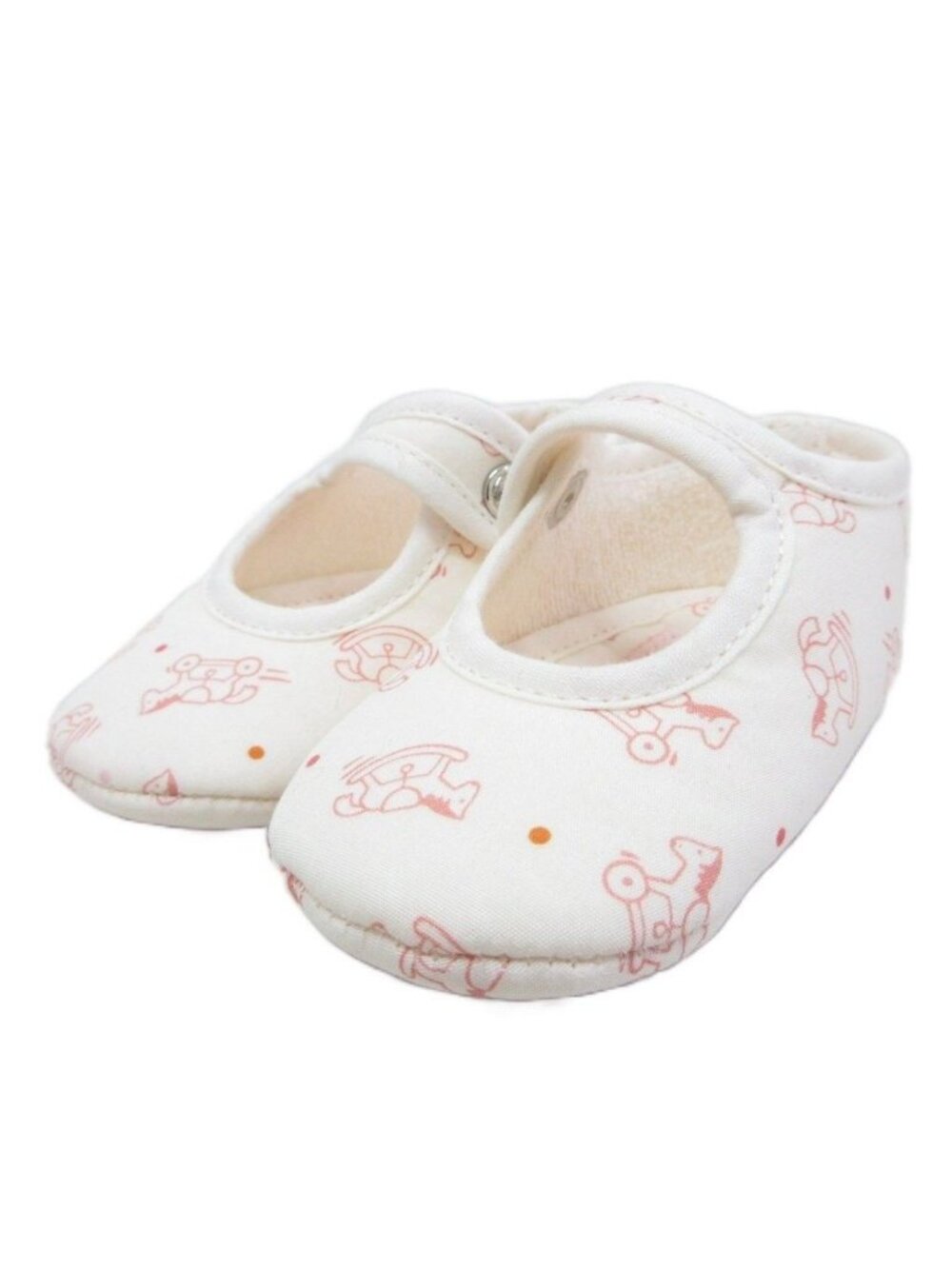 Hermes Adada Dot Baby Shoes Slip on Fastest 9 Ivory